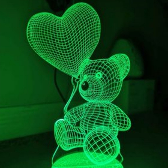 Brand new in box 3d illusion night lamp - Picture 2 of 5